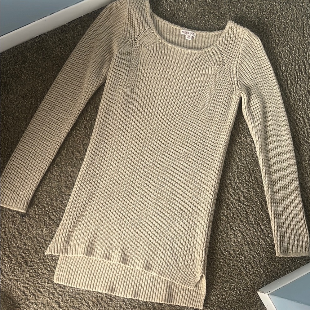 Jones New York Women's Cream Sweater/Dress